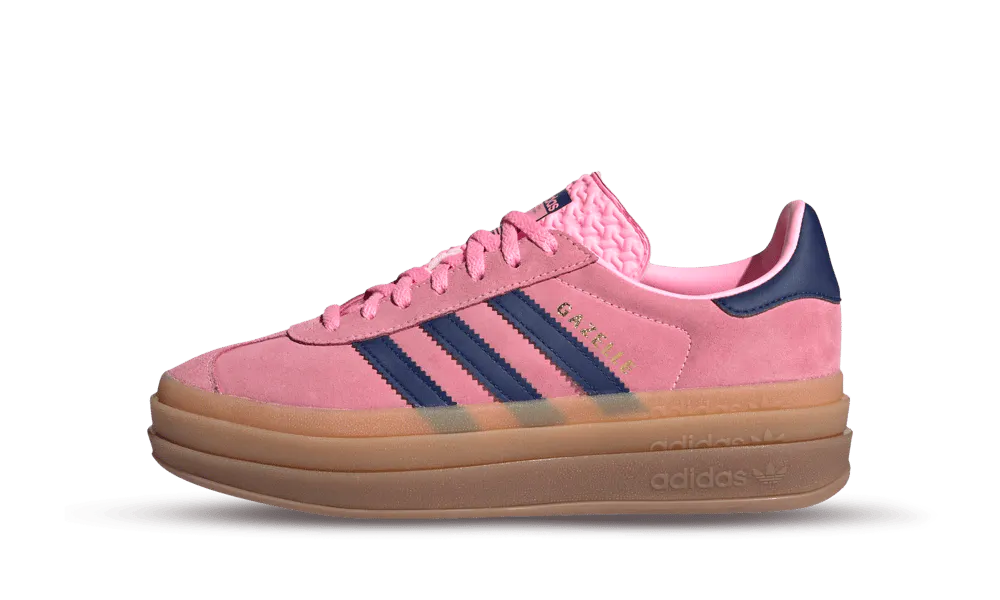 Sneakersy Gazelle na podeszwie Rozowe_0