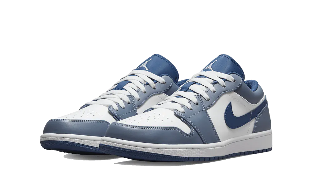 Buty Air Jordan 1 Low Aschen Slate Niebieskie_2