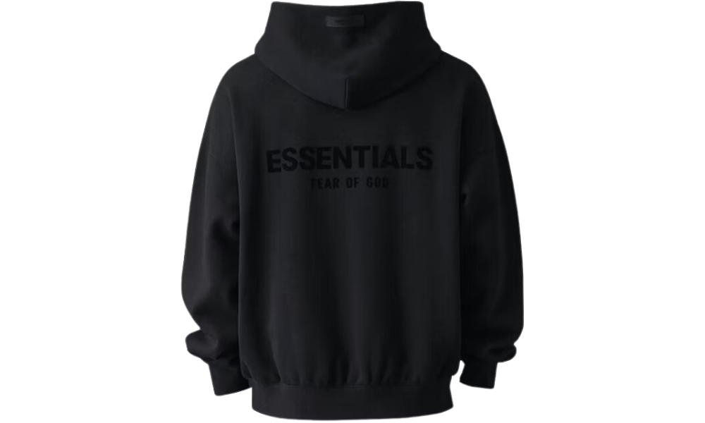 Essentials Pullover Chest Logo Hoodie Stretch Limo_2