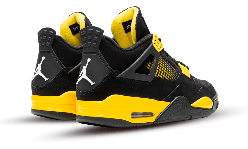 Buty Jordan 4 Thunder Czarno Zolte_3