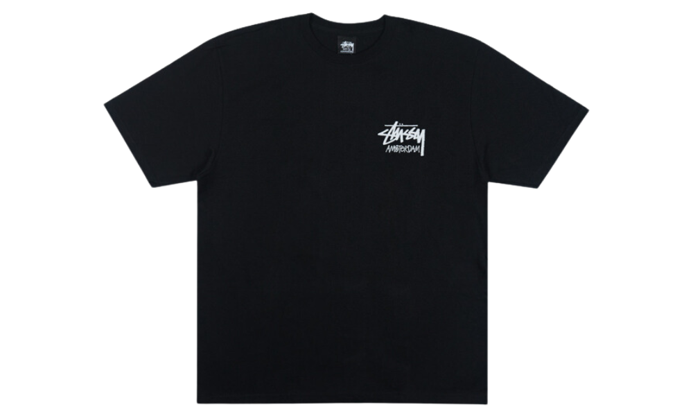 Stussy Amsterdam Tee Black_2