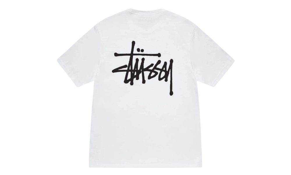 Stussy Classic Logo Tee White_1