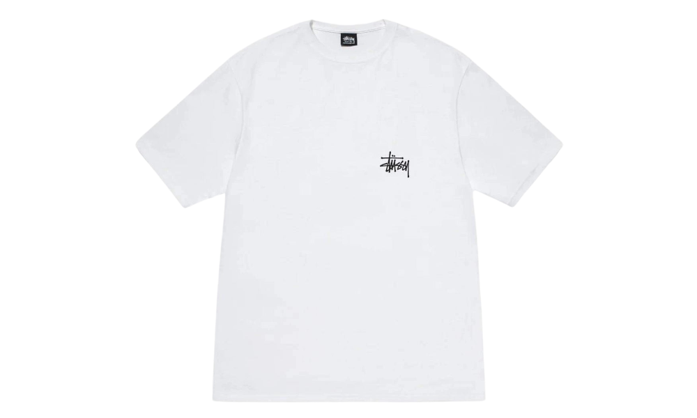 Stussy Classic Logo Tee White_2