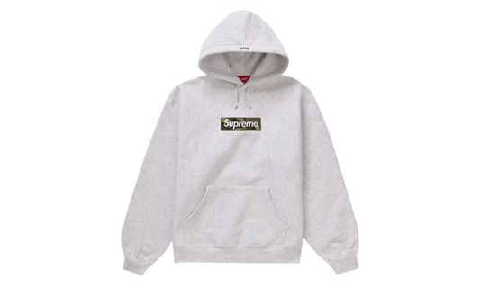 Bluza Supreme Box Logo Szara FW23_0