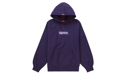 Bluza supreme box logo fioletowa_0