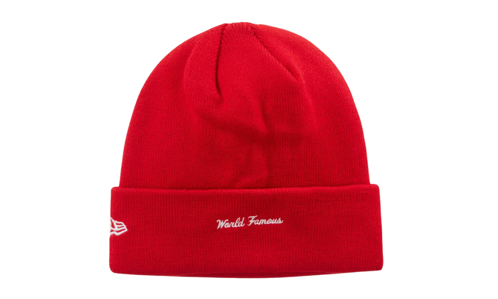 Supreme x New Era Czapka Box Logo RED_2