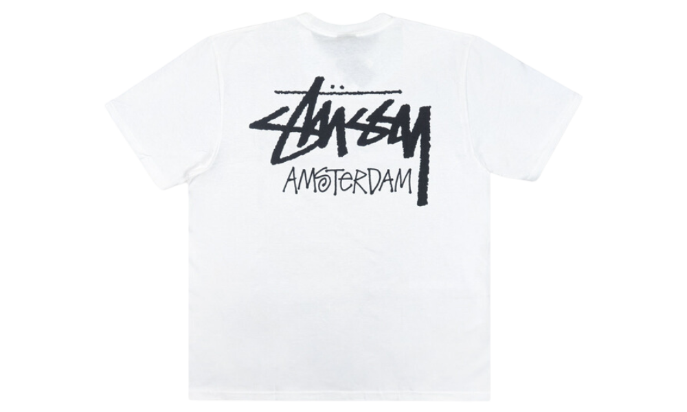 Stussy Amsterdam Tee White_1