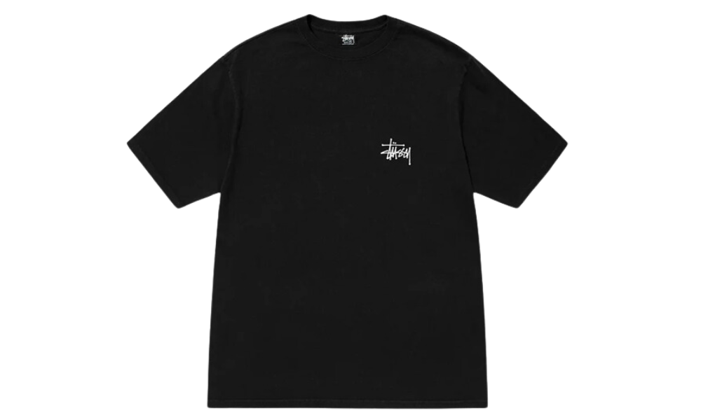 Stussy Classic Logo Tee Black_2