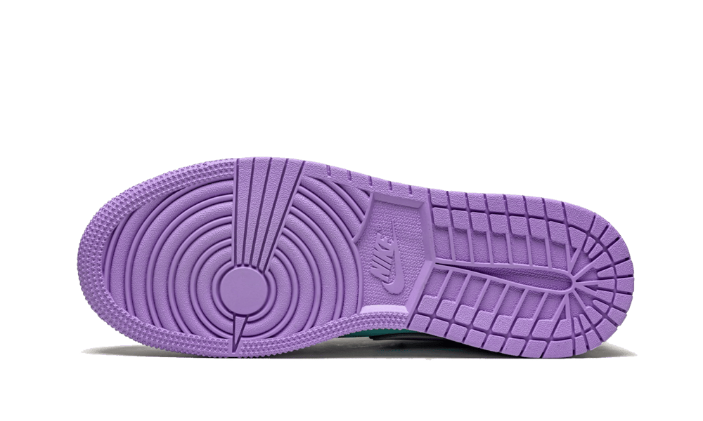 Buty Air Jordan 1 Mid Purple Aqua Fioletowe_4