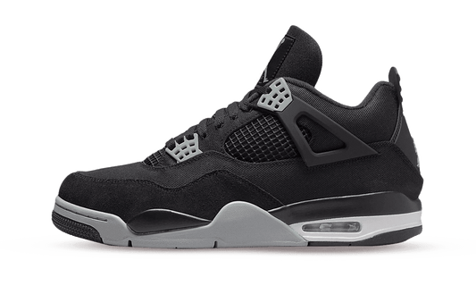 Buty Jordan 4 Black Canvas Czarne_1