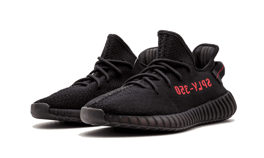 Buty Yeezy 350 Bred Czerwono Czarne_2